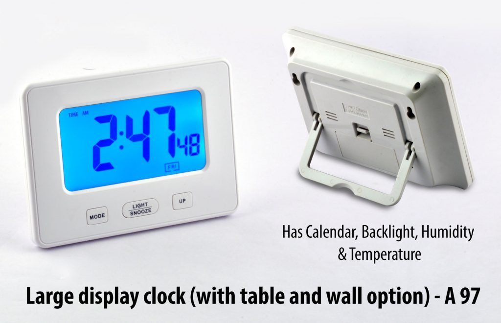 Large display clock (with table and wall option) - Power Plus store