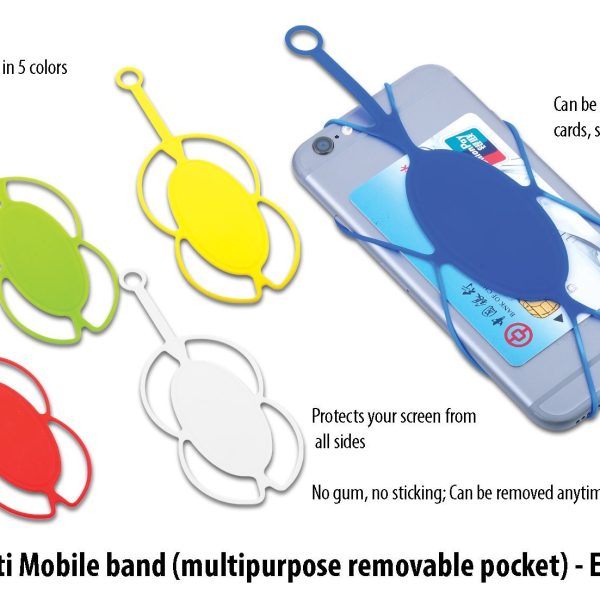 Multi Mobile band (multipurpose removable pocket)