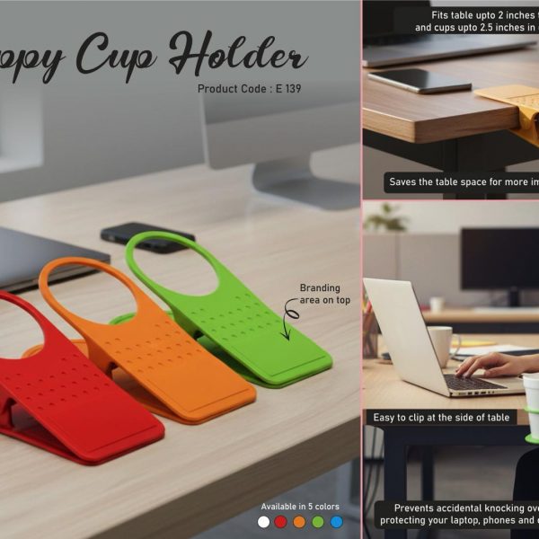 Clippy cup holder
