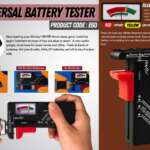Universal battery tester