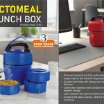 Octomeal Lunch box - 3 containers (plastic)