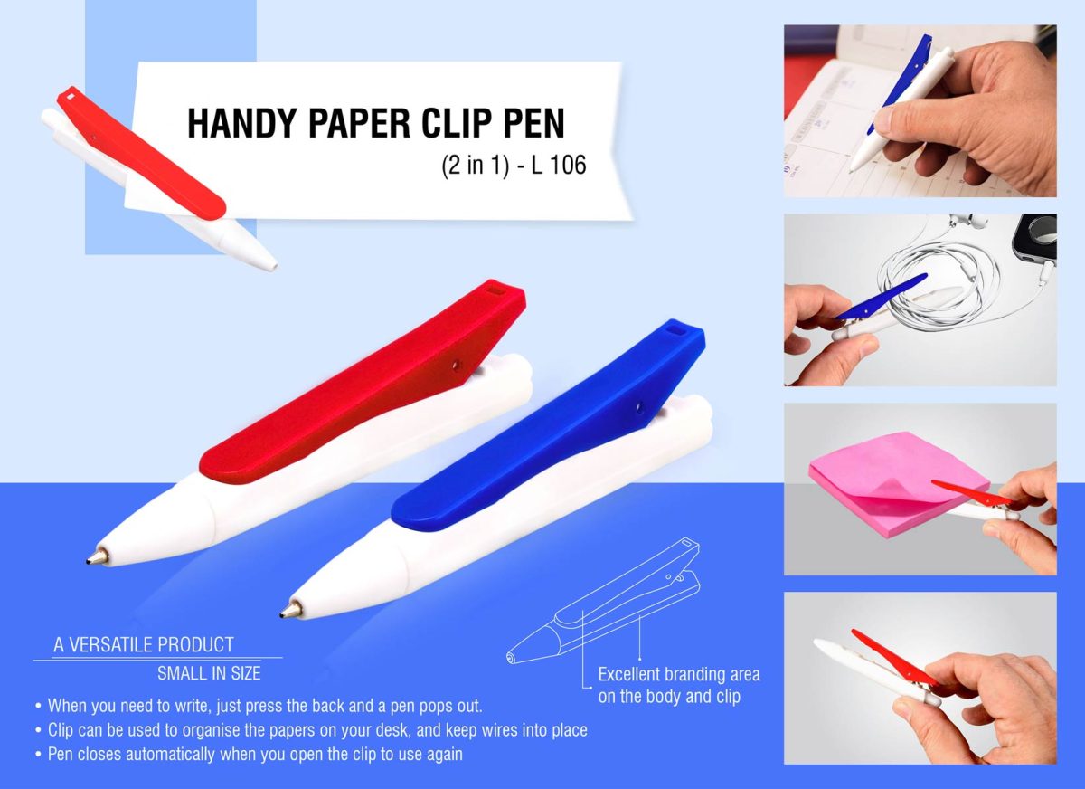 Handy Paper clip pen (2 in 1) - Image 1
