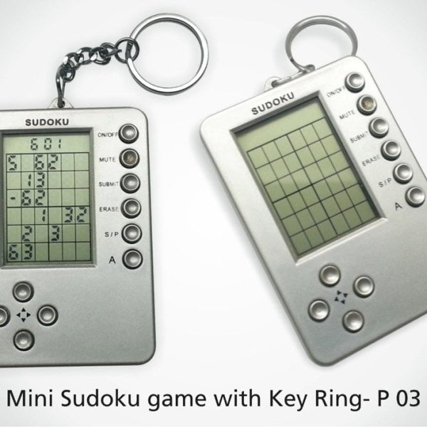 Mini Sudoku Game with Key Ring