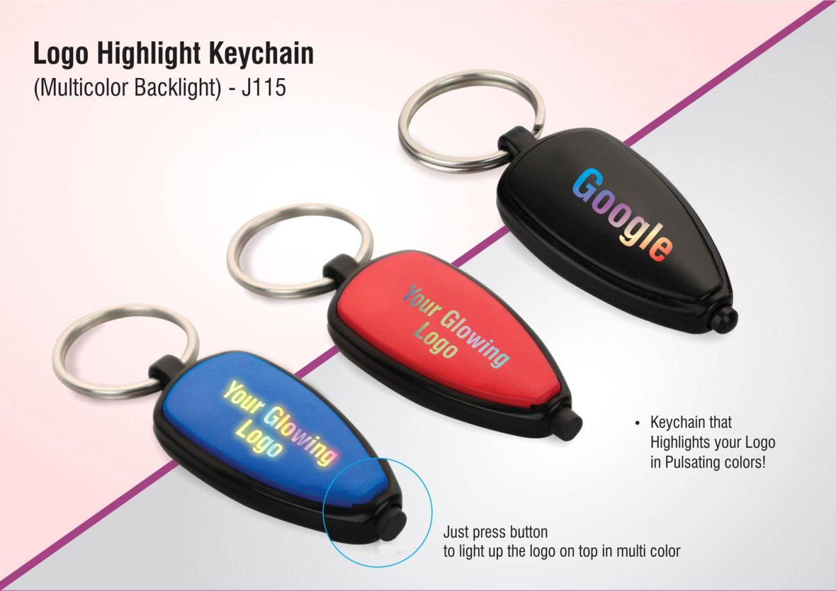j115.jpg Logo highlight keychain (multicolor backlight) - Image 1