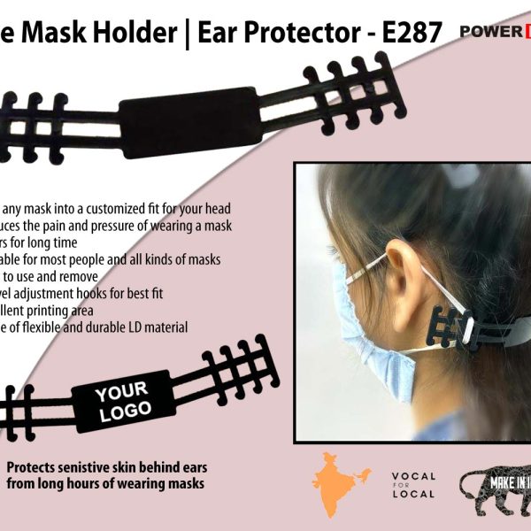 Face Mask Holder | Ear Protector (4 hook)