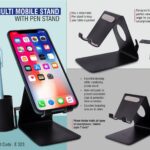 Metal mobile stand with Detachable Tumbler