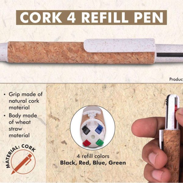 Cork 4 refill pen
