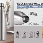 Cola Single Wall bottle 1L : Natural