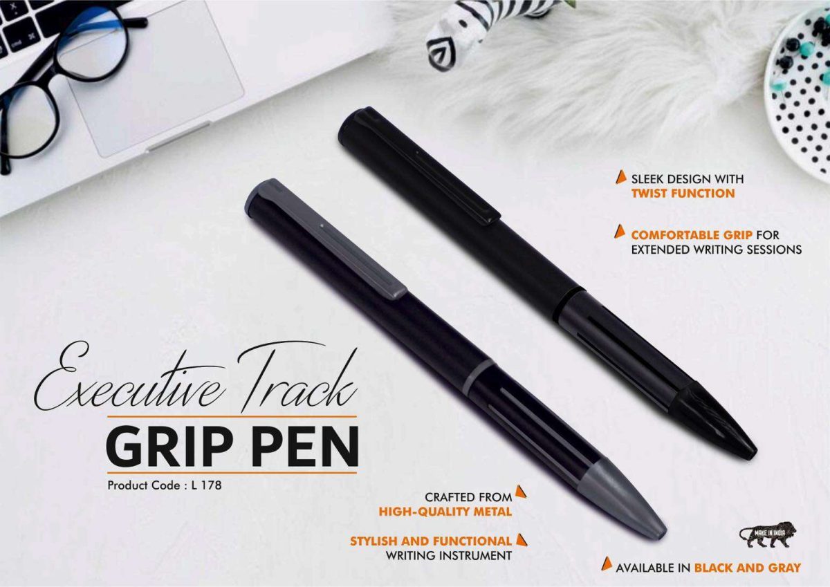 l178.jpg Executive Track Grip Pen - Image 1