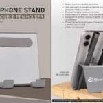 Mini phone stand with double pen holder